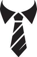 Tie Icon Silhouette Set for Graphic Designers vector