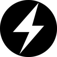 Illustration flash thunder bolt icon design vector