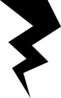 Lightning flash thunder bolt icon sign symbol design vector
