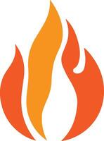 Different layer of fire flame icon created for various companies. The design is clean, looking good, and amazing, making it ideal for logos, posters, t-shirt designs, and other graphic projects vector