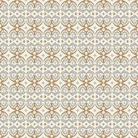 Seamless damask golden pattern. Beige backdrop for textile wallpaper, fabric, wrapping. Intricate lace endless background vector