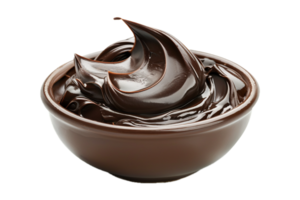 Smooth Dark Chocolate Spread with Glossy Finish. png