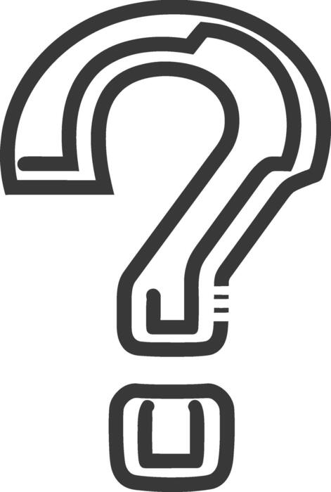 Question Mark Outline Vector Art, Icons, and Graphics for Free Download
