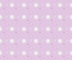 tiny pink flower as seamless pattern background vector