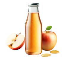 Apple juice bottle transparent background png
