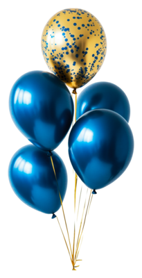 Blue Balloons PNGs for Free Download