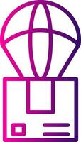 Dropshipper Line Gradient Icon vector