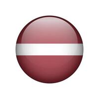 National flag icon of Latvia. Flag Isolated background vector
