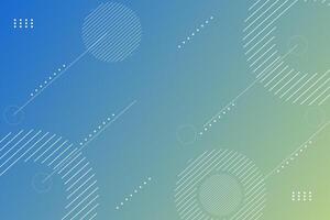 Minimal abstract blue gradient geometric background with gradient colors. Eps10 vector