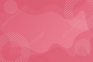 Modern abstract pink gradient wave liquid geometric background with fluid style gradient colors. vector