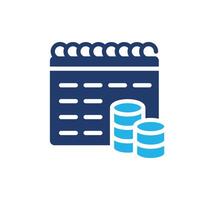 tax income solid icon design good for web or mobile app vector