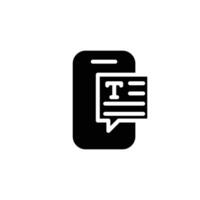 social media content solid icon design good for web or mobile app vector