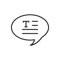 social media post thin outline icon design good for web or mobile app vector