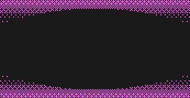 Set of pixelated gradient bitmap texture. Blue and pink dither pattern background. Futuristic y2k retro design vector