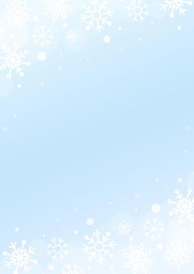 Winter vertical background with snowflakes. Template design for poster, flyer or banner