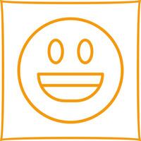 Smiling Face with Open Mouth vector