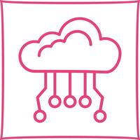 Cloud Computing Icon Design vector