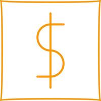 Dollar Icon Design vector