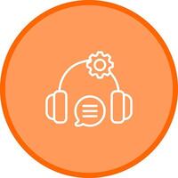 Technical Support Icon Design vector
