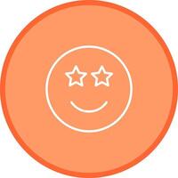 Star-Struck Icon Design vector