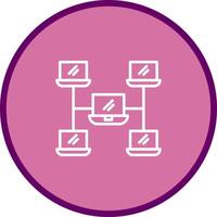 Connection Icon Design vector