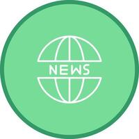 News Website Icon Design vector