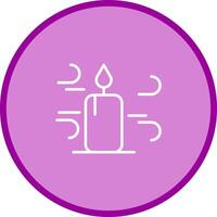 Blowing Candles Icon Design vector