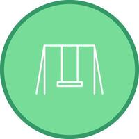 Swing Time Icon Design vector