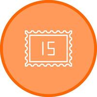 Postage Due Icon Design vector