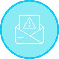 Spam Filter Icon Design vector