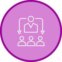 HR Technology Icon Design vector