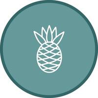 Pineapple Icon Design vector