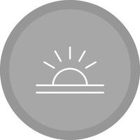 Sunrise Icon Design vector