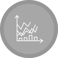 Plot Icon Design vector