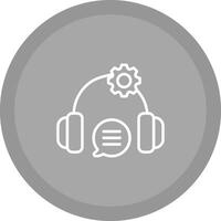 Technical Support Icon Design vector