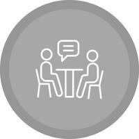 News Interview Icon Design vector