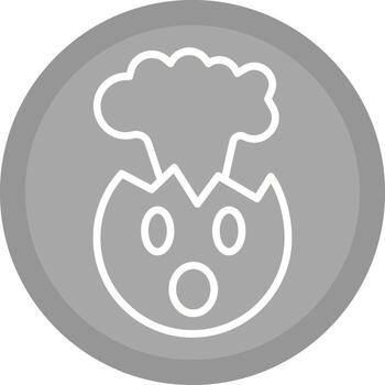 Exploding Head Icon Design vector