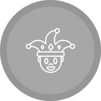 Clown Icon Design vector