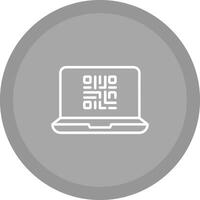 QR Code Scanner App Icon Design vector