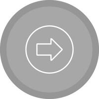 Right Arrow Icon Design vector