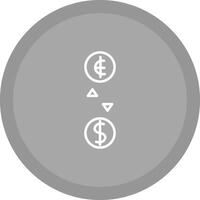 Currency Exchange Icon Design vector