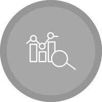 Data Analytics Icon Design vector