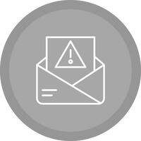 Spam Filter Icon Design vector