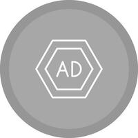 Ad Blocker Icon Design vector