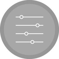Filtering Icon Design vector