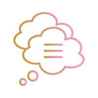 Message Bubble Icon Design vector