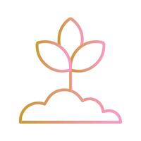 Sprout Icon Design vector