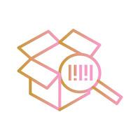 QR Code Scan Icon Design vector