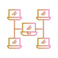 Connection Icon Design vector