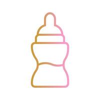 Bottle Feeding Icon Design vector